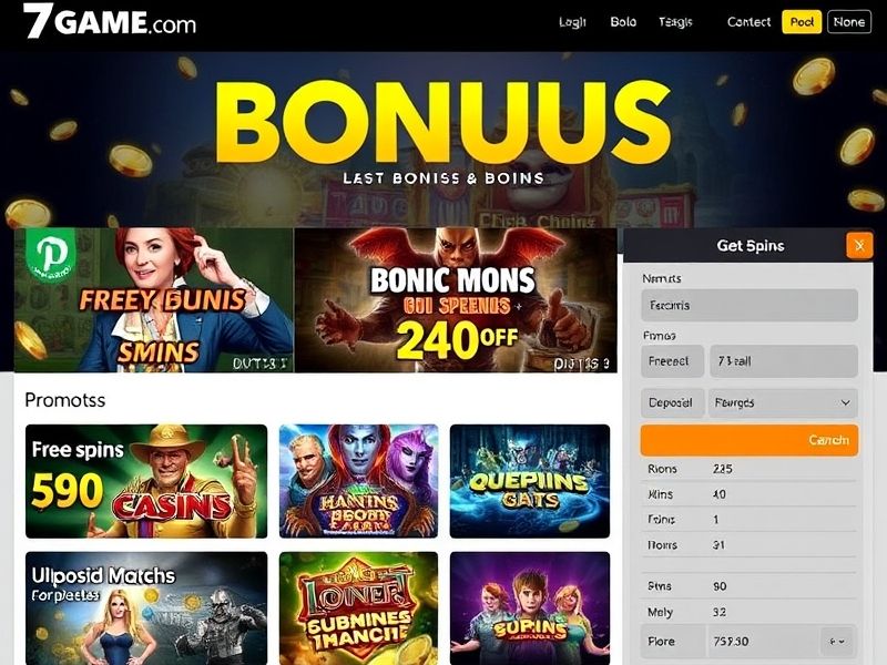 Discover exclusive insights into 7game.com – your premier destination for licensed online casino games, bonuses, and secure gambling. Explore live dealers, VIP rewards, and expert guides to elevate your gaming experience.