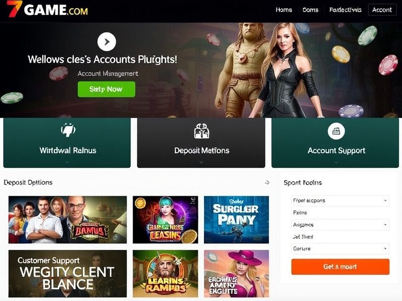 Discover exclusive insights into 7game.com – your premier destination for licensed online casino games, bonuses, and secure gambling. Explore live dealers, VIP rewards, and expert guides to elevate your gaming experience.